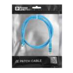 Патч-корд 2E САТ 6, S-FTP, 1м, 26AWG, RJ45, 7/0.16, Cu, PVC, синій