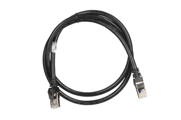 Патч-корд 2E САТ 6, S-FTP, 1м, 26AWG, RJ45, 7/0.16, Cu, PVC, чорний