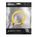 Патч-корд 2E САТ 6, S-FTP, 0.50м, 26AWG, RJ45, 7/0.16, Cu, PVC, жовтий