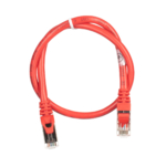 Патч-корд 2E САТ 6, S-FTP, 0.50м, 26AWG, RJ45, 7/0.16, Cu, PVC, красный