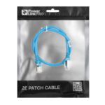 Патч-корд 2E САТ 6, S-FTP, 0.50м, 26AWG, RJ45, 7/0.16, Cu, PVC, синій