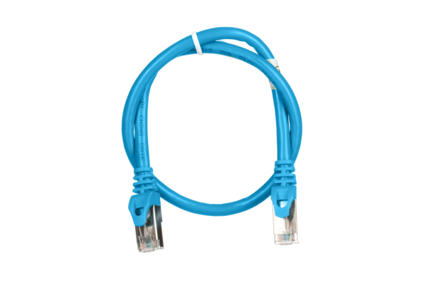 Патч-корд 2E САТ 6, S-FTP, 0.50м, 26AWG, RJ45, 7/0.16, Cu, PVC, синій