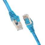 Патч-корд 2E САТ 6, S-FTP, 0.50м, 26AWG, RJ45, 7/0.16, Cu, PVC, синій