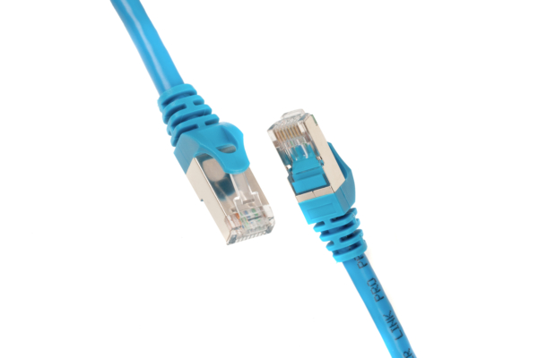 Патч-корд 2E САТ 6, S-FTP, 0.50м, 26AWG, RJ45, 7/0.16, Cu, PVC, синій