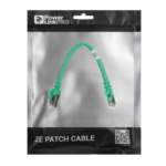 Патч-корд 2E САТ 6, S-FTP, 0.20м, 26AWG, RJ45, 7/0.16, Cu, PVC, зелений