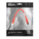 Патч-корд 2E САТ 6, S-FTP, 0.20м, 26AWG, RJ45, 7/0.16, Cu, PVC, красный
