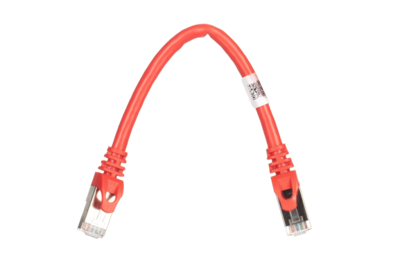 Патч-корд 2E САТ 6, S-FTP, 0.20м, 26AWG, RJ45, 7/0.16, Cu, PVC, красный