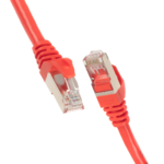 Патч-корд 2E САТ 6, S-FTP, 0.20м, 26AWG, RJ45, 7/0.16, Cu, PVC, красный