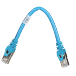 Патч-корд 2E САТ 6, S-FTP, 0.20м, 26AWG, RJ45, 7/0.16, Cu, PVC, синій