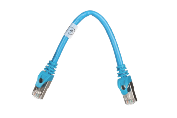 Патч-корд 2E САТ 6, S-FTP, 0.20м, 26AWG, RJ45, 7/0.16, Cu, PVC, синій