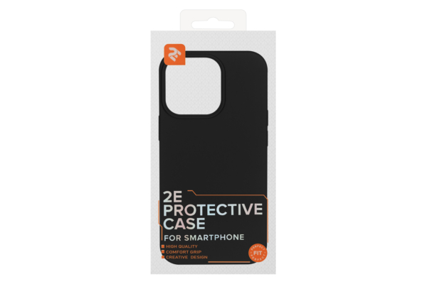 Чохол 2Е Basic для iPhone 13 Pro , Liquid Silicone,чорний