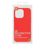 Чехол 2Е Basic для iPhone 13 Pro, Liquid Silicone, красный