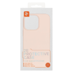 Чехол 2Е Basic для iPhone 13 Pro, Liquid Silicone, бежево-розовый