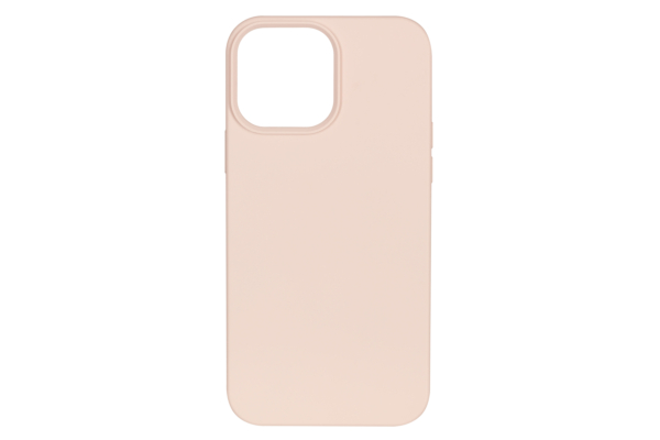 Чехол 2Е Basic для iPhone 13 Pro Max, Liquid Silicone, бежево-розовый