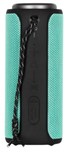 Акустическая система 2E SoundXTube TWS, MP3, Wireless, Waterproof turquoise