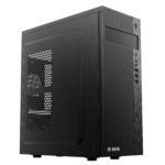Корпус 2E Alfa E185 без БЖ 1xUSB3.0, 2xUSB2.0, VGA 310мм, ATX, чорний