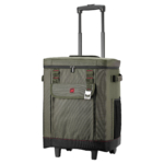 2E wheeled thermal bag 50L, dark olive