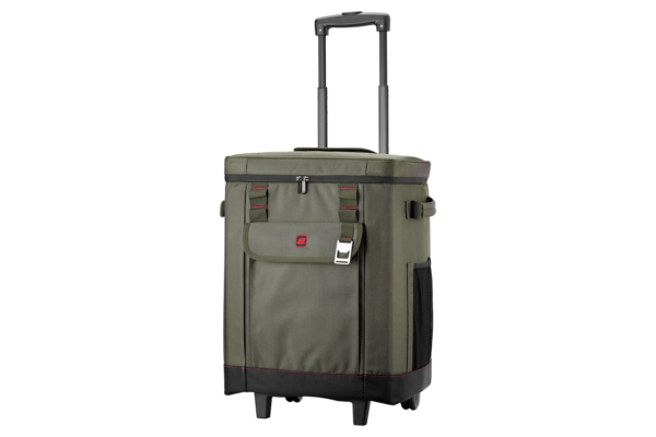 2E wheeled thermal bag 50L, dark olive
