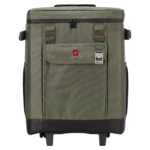 2E wheeled thermal bag 50L, dark olive