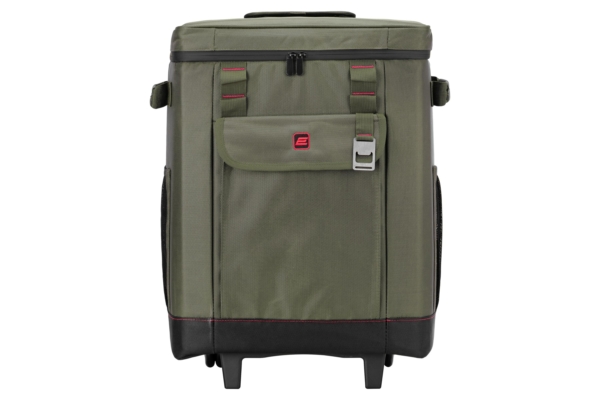 2E wheeled thermal bag 50L, dark olive