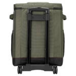 2E wheeled thermal bag 50L, dark olive