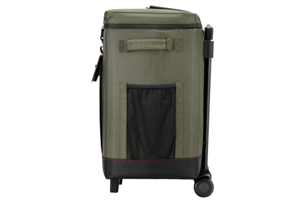 2E wheeled thermal bag 50L, dark olive