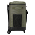 2E wheeled thermal bag 50L, dark olive
