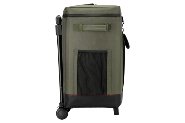 2E wheeled thermal bag 50L, dark olive