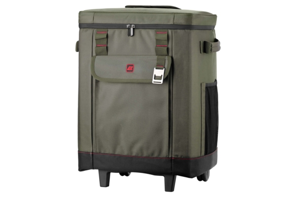 2E wheeled thermal bag 50L, dark olive