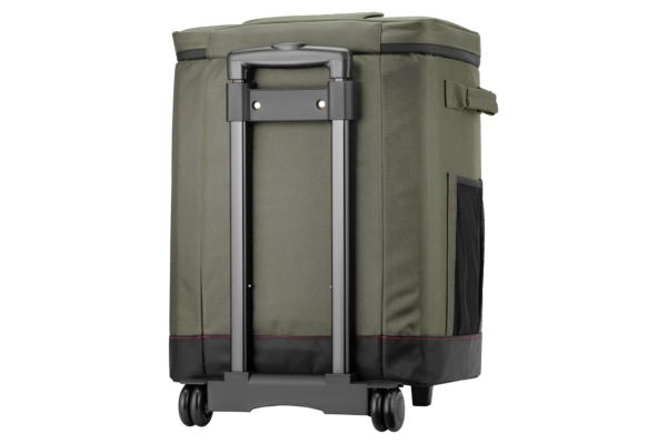 2E wheeled thermal bag 50L, dark olive