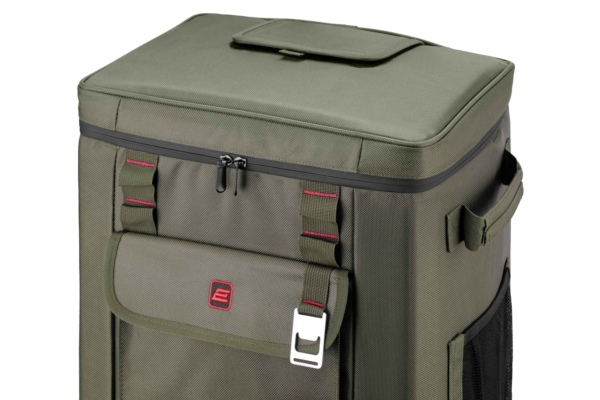 2E wheeled thermal bag 50L, dark olive