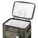 2E wheeled thermal bag 50L, dark olive