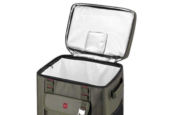 2E wheeled thermal bag 50L, dark olive