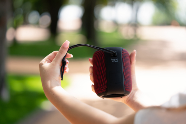Portable Speaker 2E SoundXPod TWS, MP3, Wireless, Waterproof Red