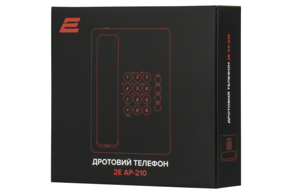 Проводной телефон 2E AP-210, белый