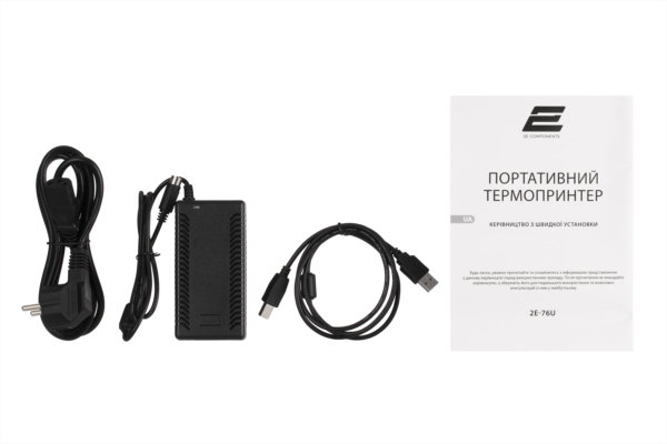 Термопринтер этикеток 2E 76U 203dpi 20-76мм USB