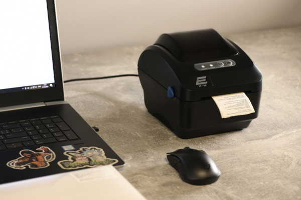 Термопринтер этикеток 2E 76U 203dpi 20-76мм USB