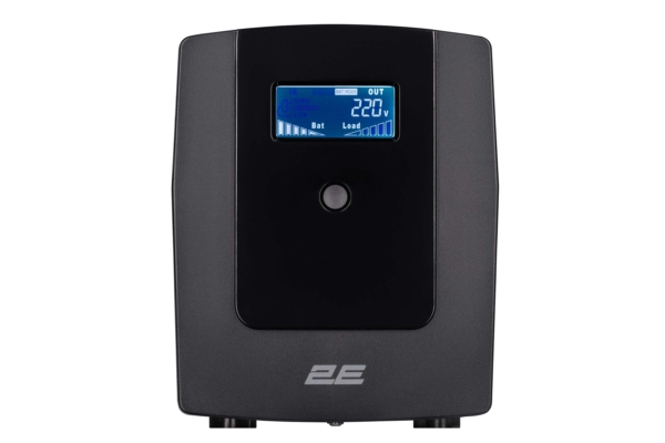 ИБП 2E DD1500, 1500VA/900W, LCD,USB, 3xSchuko