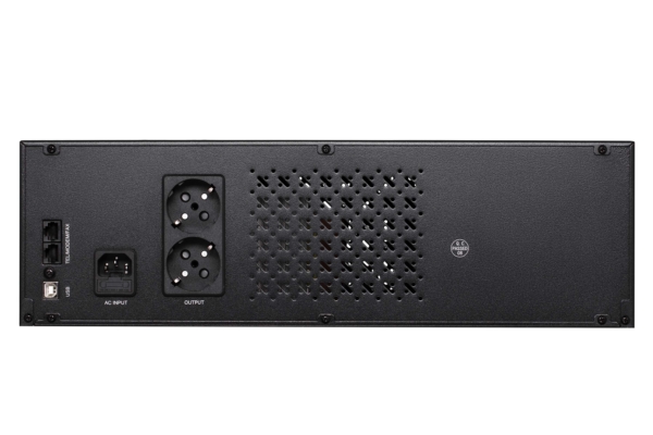 Джерело безперебійного живлення 2E RE2000, 2000VA/1200W, RM 3U, LCD, USB, 2xSchuko