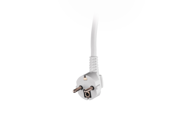 2E Power Strip 5хType F, 3х1.5mm2, 16A, 5m, white