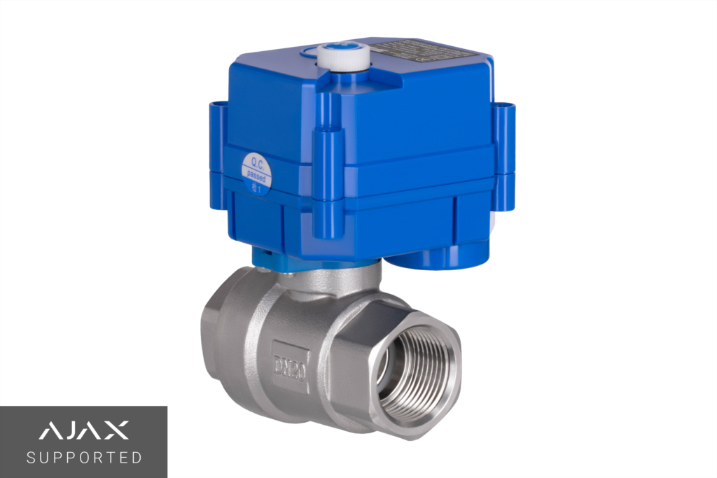 Motorized water valve 2E HC220V, 3/4″, 220V, 5W, 10 (16) bar, 7 sec, compatible with AjaxMotorized water valve HC220V, 3/4″, 220V, 5W, 10 (16) bar, 7 sec