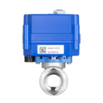 Кран шаровый с электроприводом 2E HC220B, 1/2″, 220В, 5Вт, 10 (16) бар, 7 сек, совместим с Ajax