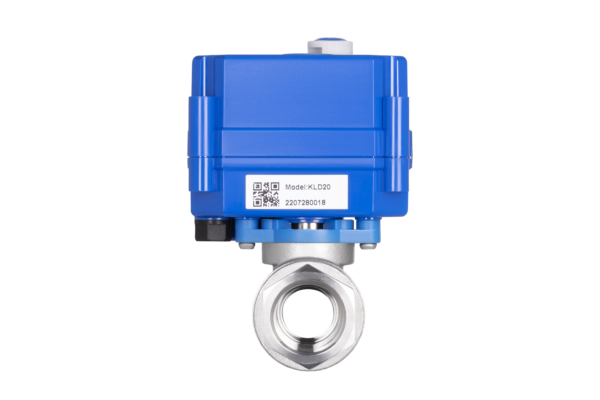 Кран шаровый с электроприводом 2E HC220B, 1/2″, 220В, 5Вт, 10 (16) бар, 7 сек, совместим с Ajax