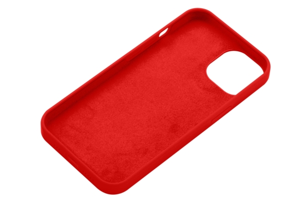 Чехол 2Е Basic для iPhone 14, Liquid Silicone, красный