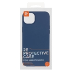 Чехол 2Е Basic для iPhone 14 Pro Max, Liquid Silicone, синий светлый