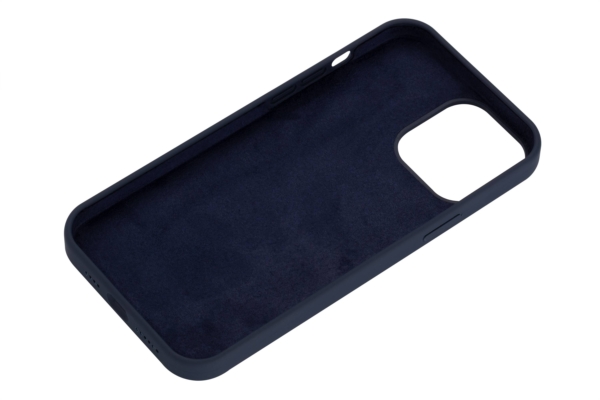 Чохол 2Е Basic для iPhone 14 Pro Max, Liquid Silicone, синій темний