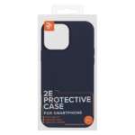 Чохол 2Е Basic для iPhone 14 Pro Max, Liquid Silicone, синій темний