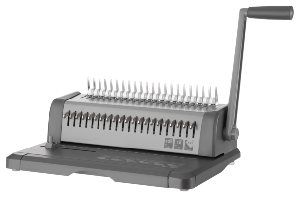 Plastic combs for the binder 8mm white 100pcs
