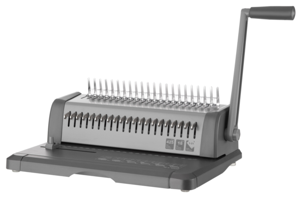 Plastic combs for the binder 8mm clear 100pcs