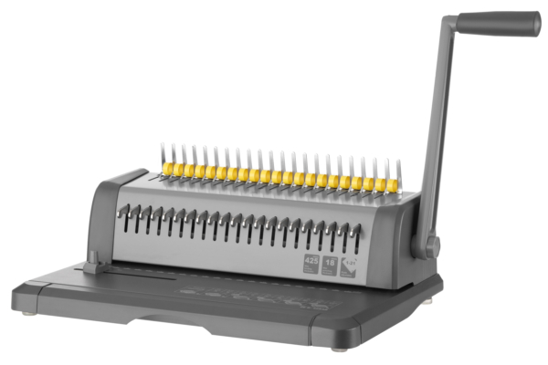 Plastic combs for the binder 12mm yellow 100pcs